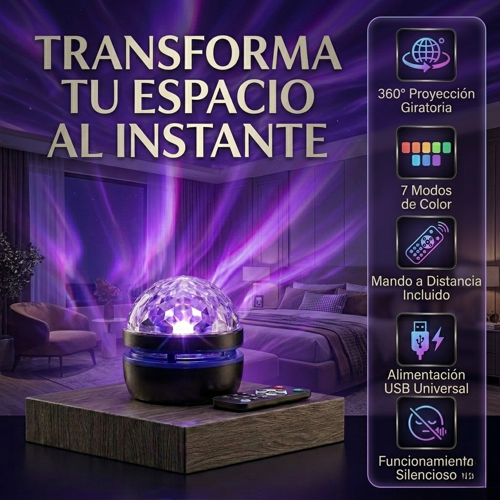 Proyector LED de Galaxia